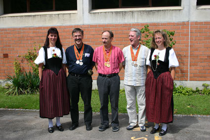 300m Standardgewehr 2-Stellungen: 2. MÃ¼ller Martin ET, 1. Berger Andreas ML, 3. Mathys Hanspeter ET